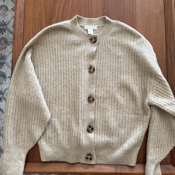 H&M Ribbed Knit Cardigan - Picture 1 of 2